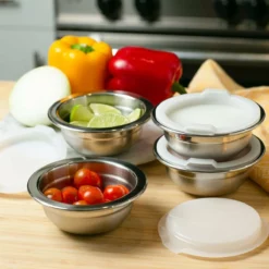 RSVP International RSVP Endurance Stainless Steel Prep Bowls And Lids Set -Food Prep Tools Shop 053796104933 20 28f36637 b633 41d3 bac6 fea50da8da67 900x