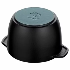 Staub 1.5 Qt. Petite French Oven | Matte Black -Food Prep Tools Shop 1.5qt petite french oven c
