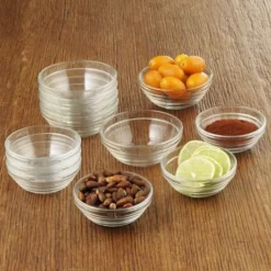 Duralex Lys Glass Bowls - 9-Piece Set -Food Prep Tools Shop 100009 duarlex 2