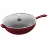 Staub 2.9 Qt Cast Iron Daily Pan | Grenadine -Food Prep Tools Shop 1010494 5