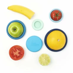 Food Huggers (Set Of 5) | Ice Blue -Food Prep Tools Shop 1013351