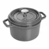 Staub 1.25 Qt. Round Cocotte/Dutch Oven | Graphite Grey