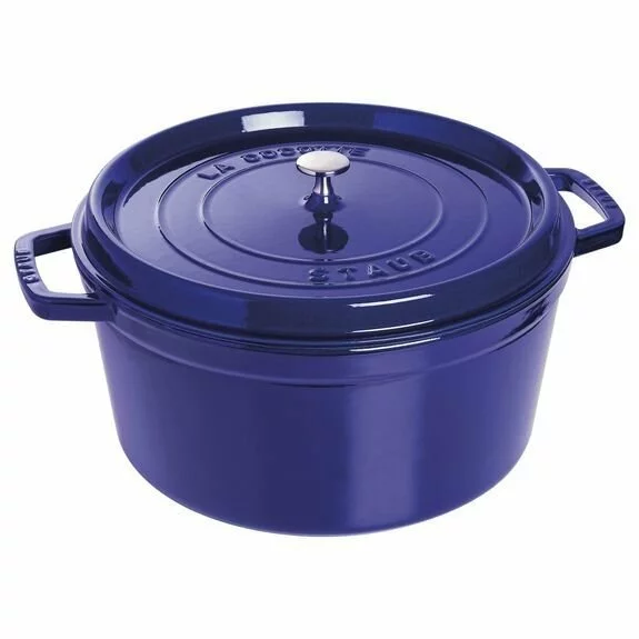 Staub 9 Qt. Round Cocotte/Dutch Oven | Multiple Colors Available 4 Staub 9 Qt. Round Cocotte/Dutch Oven | Multiple Colors Available - Image 2
