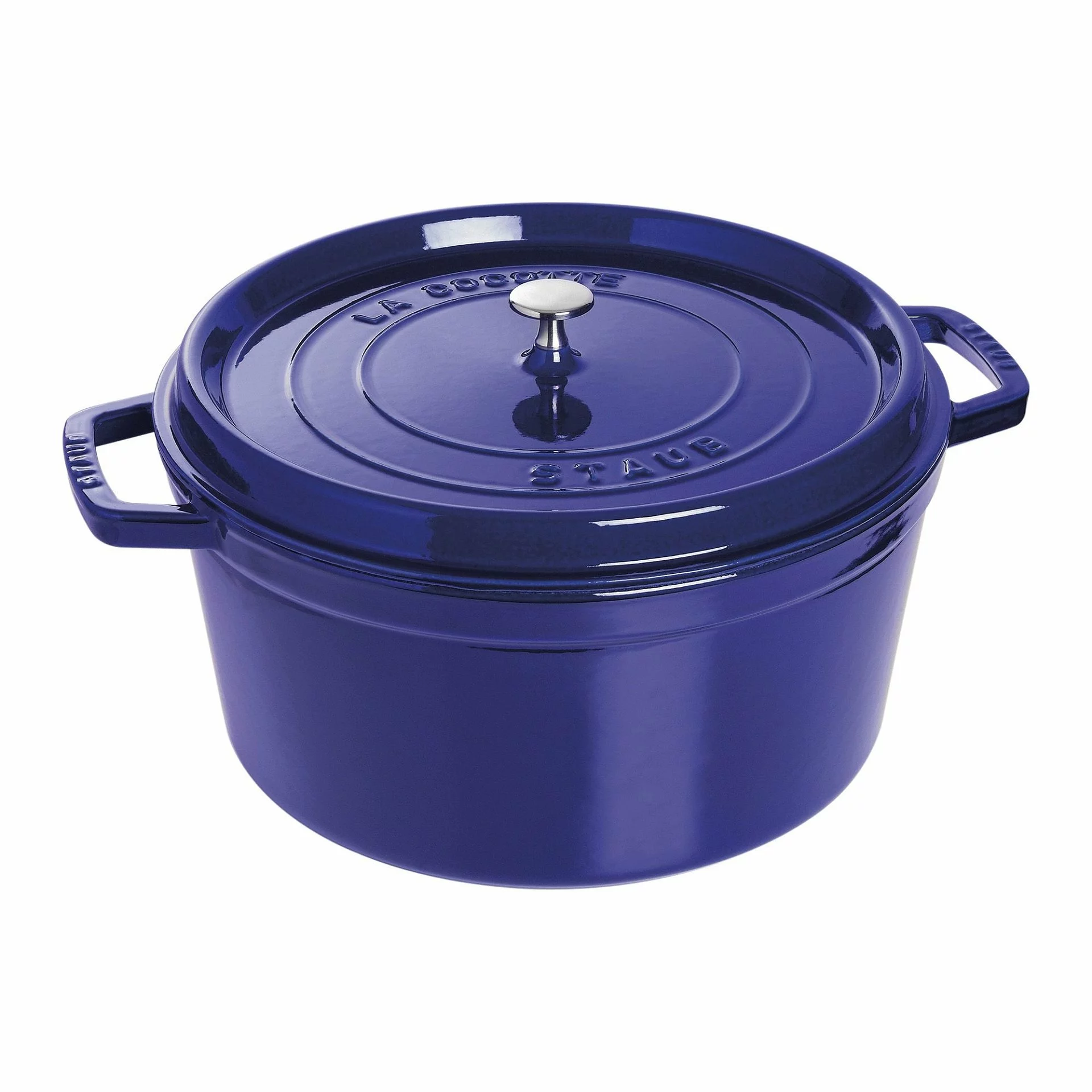 Staub 13.25 Qt. Round Cocotte/Dutch Oven | Dark Blue 3 Staub 13.25 Qt. Round Cocotte/Dutch Oven | Dark Blue