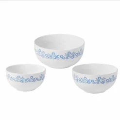 CorningWare 3-Piece Mixing Bowls | Cornflower