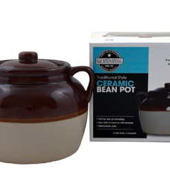 R&M International 4.5 Qt Ceramic Bean Pot