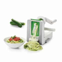OXO Good Grips 3 Blade Tabletop Spiralizer -Food Prep Tools Shop 1151400 oxo good grips 3 blade tabletop spiralizer lifestyle