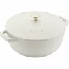 Staub 3.75 Qt. Essential French Oven | White -Food Prep Tools Shop 11732402 2000x2000