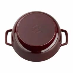 Staub 3.75 Qt. Essential French Oven With Rooster Lid | Grenadine -Food Prep Tools Shop 11752487 2
