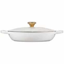 Le Creuset 3.5Qt Signature Braiser Eiffel Tower Collection | White 10 Le Creuset 3.5Qt Signature Braiser Eiffel Tower Collection | White -Food Prep Tools Shop 16909scr 6fcffb3c1823654