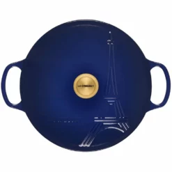 Le Creuset 3.5Qt Signature Braiser Eiffel Tower Collection | Indigo 10 Le Creuset 3.5Qt Signature Braiser Eiffel Tower Collection | Indigo -Food Prep Tools Shop 16919scr b9ea9f2c9bb0817