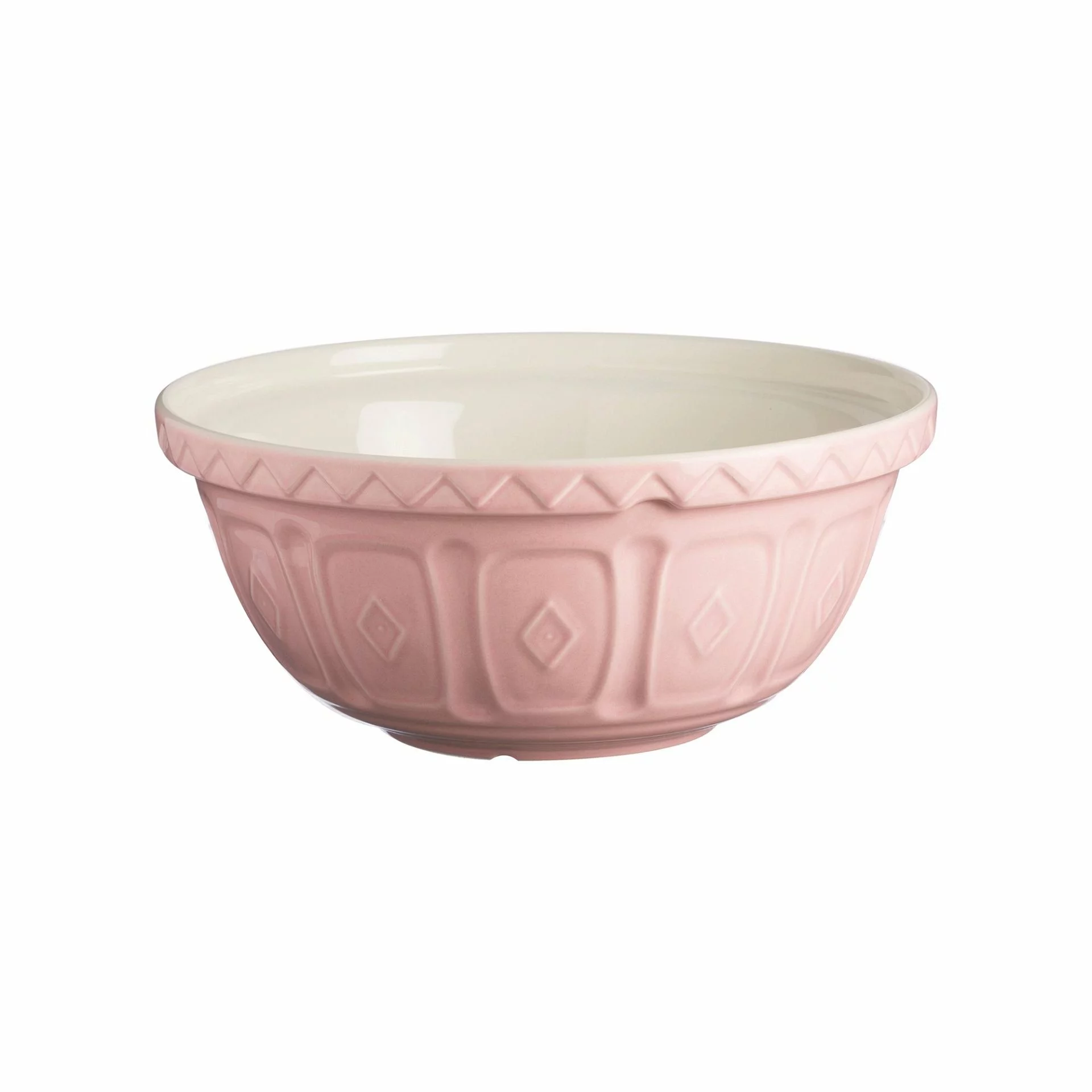Mason Cash Color Mix S18 (2.85 Qt) Mixing Bowl | Powder Pink 3 Mason Cash Color Mix S18 (2.85 Qt) Mixing Bowl | Powder Pink