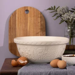 Mason Cash In The Meadow S12 (4.25 Qt) Mixing Bowl | Rose -Food Prep Tools Shop 2002.162 in the meadow s12 mixing bowl