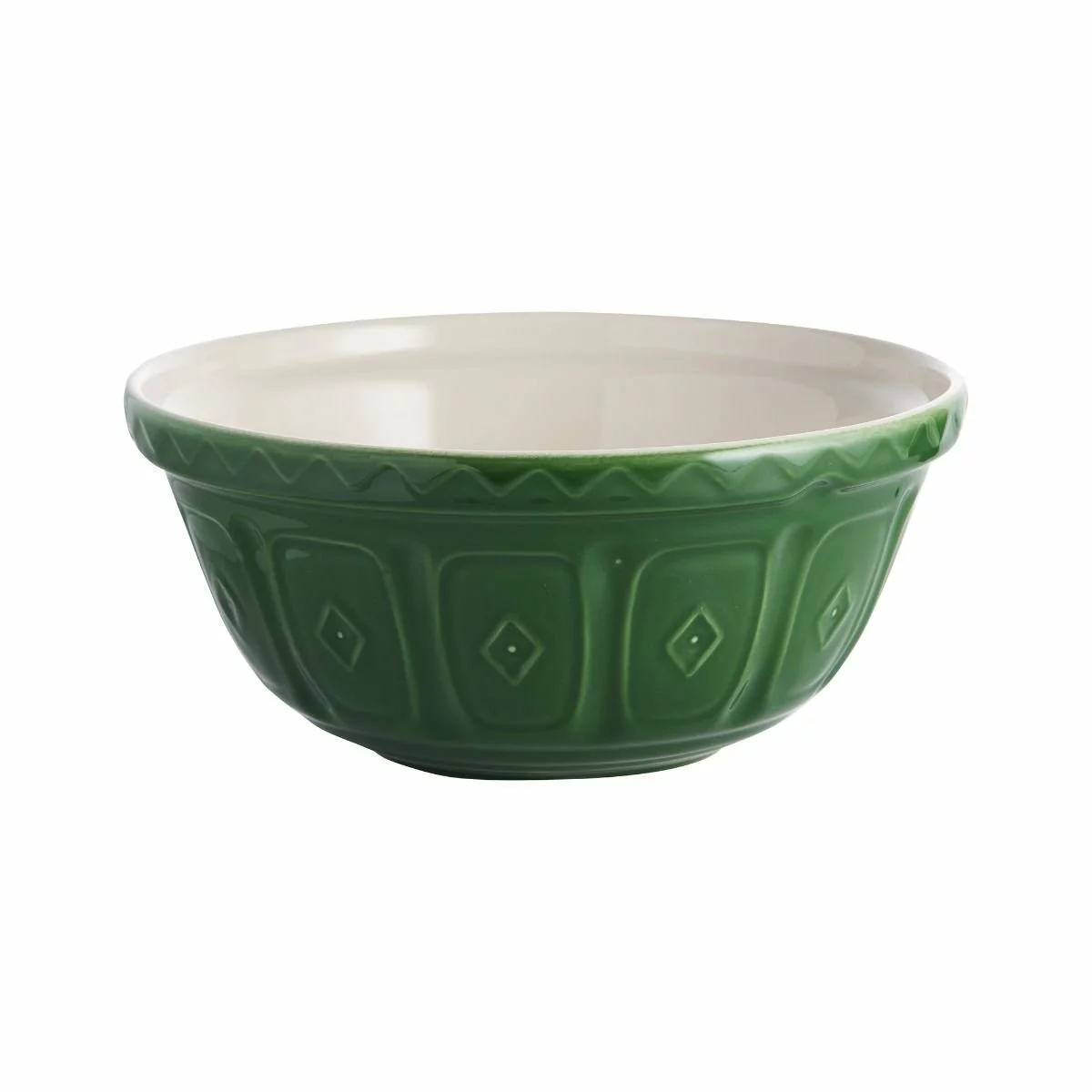 Mason Cash Color Mix S12 (4.25 Qt) Mixing Bowl | Green 3 Mason Cash Color Mix S12 (4.25 Qt) Mixing Bowl | Green