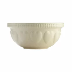 Mason Cash Hearts S12 (4.25 Qt) Mixing Bowl | Cream -Food Prep Tools Shop 2006.008u 1