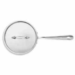All-Clad D3 Stainless Steel Saucepan & Lid | 3.5 Qt. -Food Prep Tools Shop 2090140 01q 0818 s3