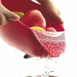 Norpro Serving Bowl With Strainer -Food Prep Tools Shop 2176 strainingapplesw