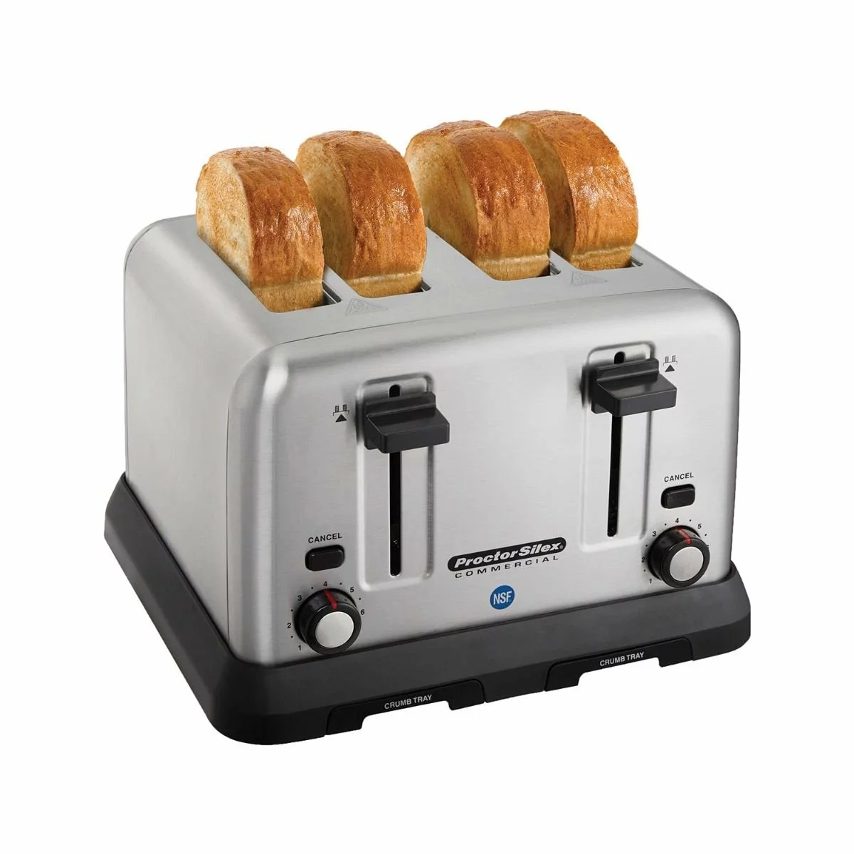 Proctor Silex ProctorSilex Commercial 4-Slice Toaster | Extra-Wide Slots 3 Proctor Silex ProctorSilex Commercial 4-Slice Toaster | Extra-Wide Slots