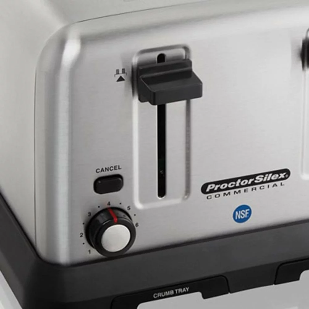 Proctor Silex ProctorSilex Commercial 4-Slice Toaster | Extra-Wide Slots 4 Proctor Silex ProctorSilex Commercial 4-Slice Toaster | Extra-Wide Slots - Image 2