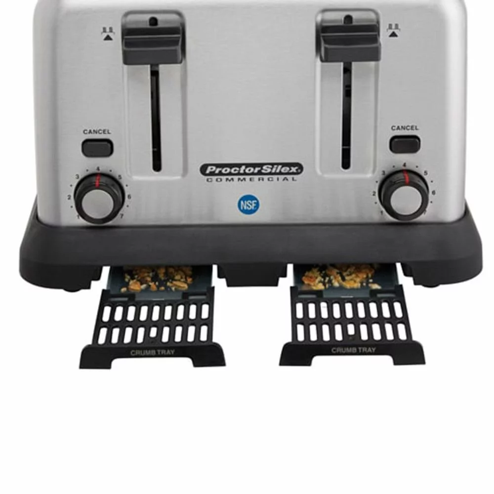 Proctor Silex ProctorSilex Commercial 4-Slice Toaster | Extra-Wide Slots 6 Proctor Silex ProctorSilex Commercial 4-Slice Toaster | Extra-Wide Slots - Image 4