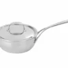 Demeyere Atlantis Saucier With Lid - 2.6 Quart 1 Demeyere Atlantis Saucier With Lid - 2.6 Quart -Food Prep Tools Shop 25922 41522 demeyere atlantis saucier with lid 2.6 quart