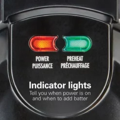 Hamilton Beach Home Hamilton Beach 7" Round Belgian Waffle Maker -Food Prep Tools Shop 26201 vpa 05