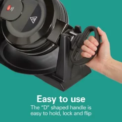 Hamilton Beach Home Hamilton Beach 7" Round Belgian Waffle Maker -Food Prep Tools Shop 26201 vpa 06