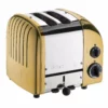 Dualit NewGen Classic 2-Slice Toaster | Brass 1 Dualit NewGen Classic 2-Slice Toaster | Brass -Food Prep Tools Shop 27441 dualt 2 slice new gen toaster brass