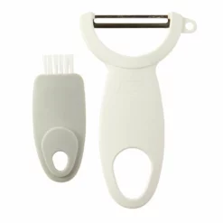 Kuhn Rikon 4" Swiss Easy Clean Peeler | White -Food Prep Tools Shop 27842 psf