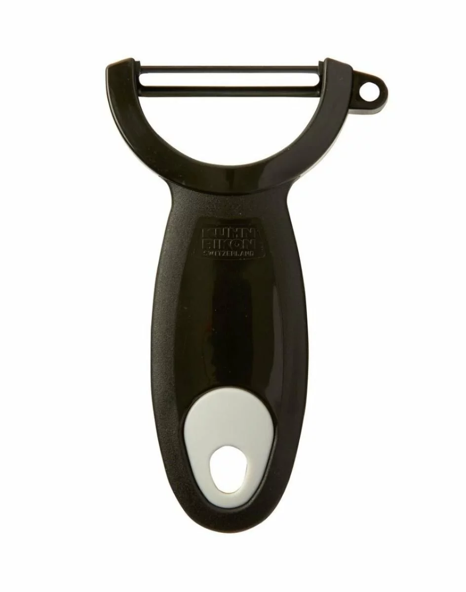 Kuhn Rikon 4" Swiss Easy Clean Peeler | Black 3 Kuhn Rikon 4" Swiss Easy Clean Peeler | Black