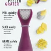 Talisman Designs 3-in-1 Ginger Peeler/Slicer/Grater -Food Prep Tools Shop 3140 3 in 1 ginger peeler grater pkg rgb 300ppi 1400x