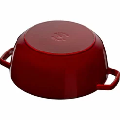 Staub 3.75 Qt Essential French Oven With Lilly Lid | Grenadine -Food Prep Tools Shop 40508 675 0 4 1