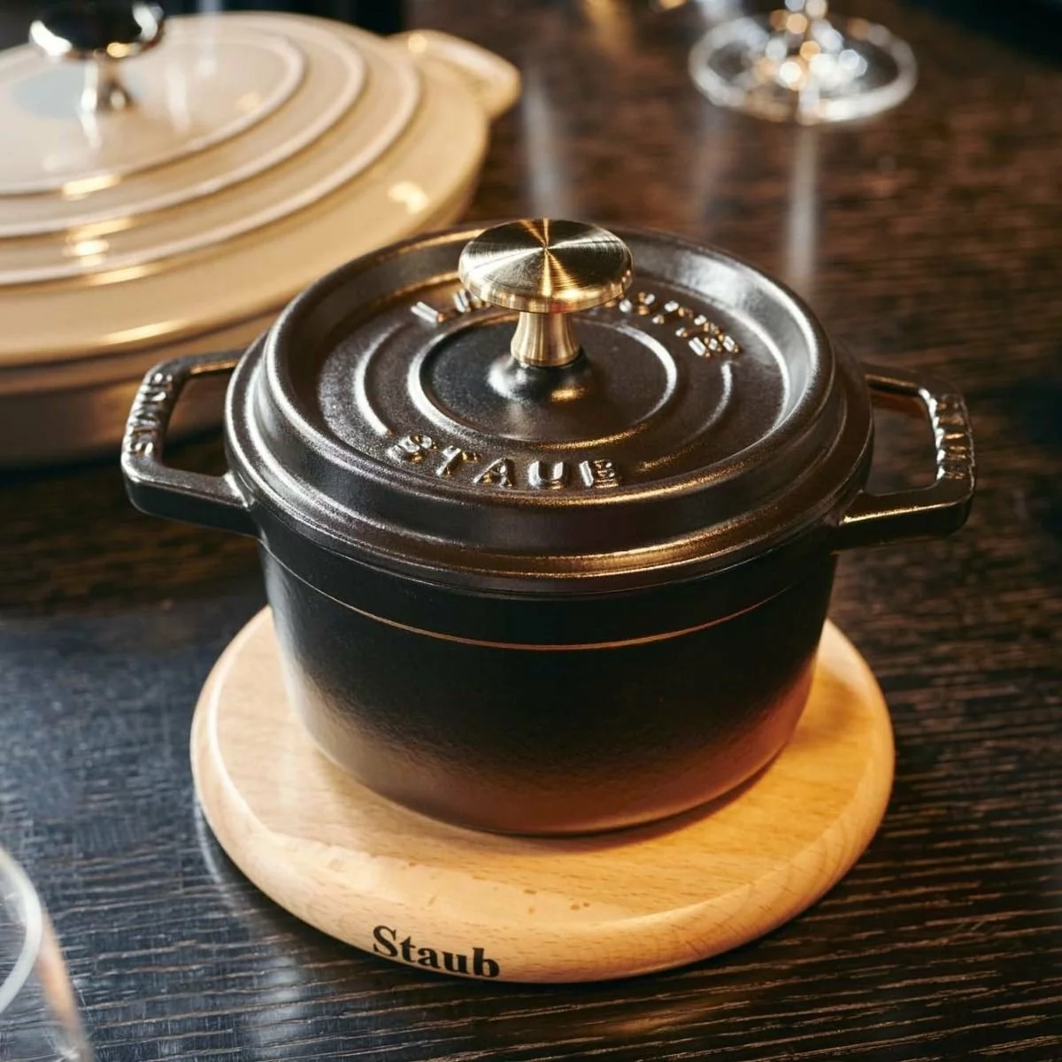 Staub 1.25 Qt. Round Cocotte/Dutch Oven | Matte Black 5 Staub 1.25 Qt. Round Cocotte/Dutch Oven | Matte Black - Image 3