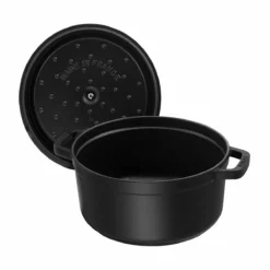 Staub 9 Qt. Round Cocotte/Dutch Oven | Matte Black -Food Prep Tools Shop 40509 863 0 3