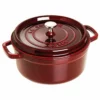 Staub 9 Qt. Round Cocotte/Dutch Oven | Grenadine -Food Prep Tools Shop 40509 864 1 300dpi
