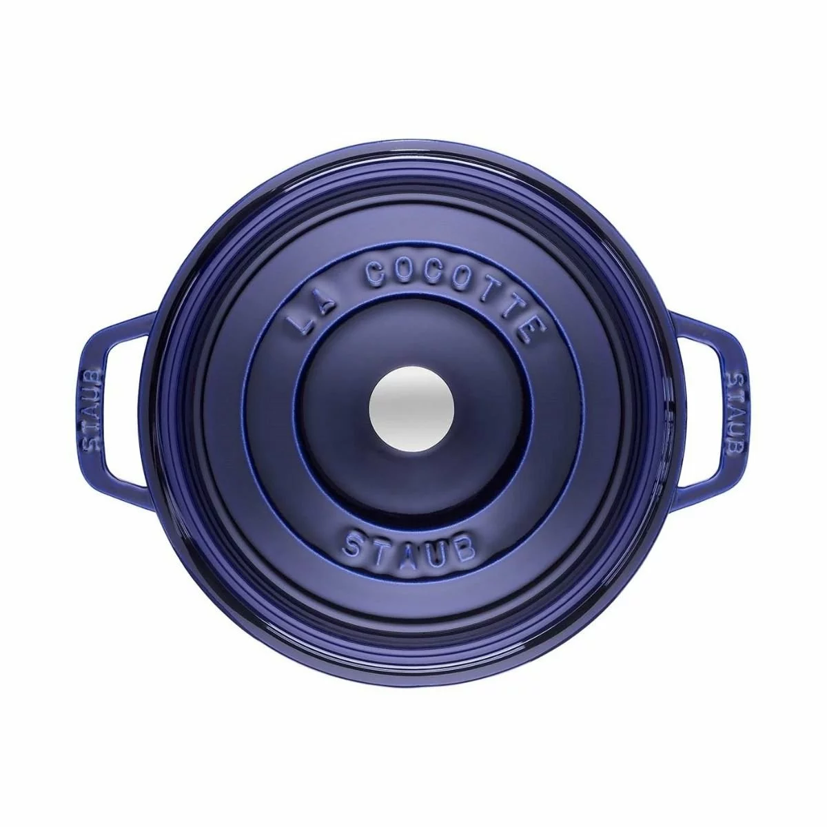 Staub 13.25 Qt. Round Cocotte/Dutch Oven | Dark Blue 4 Staub 13.25 Qt. Round Cocotte/Dutch Oven | Dark Blue - Image 2