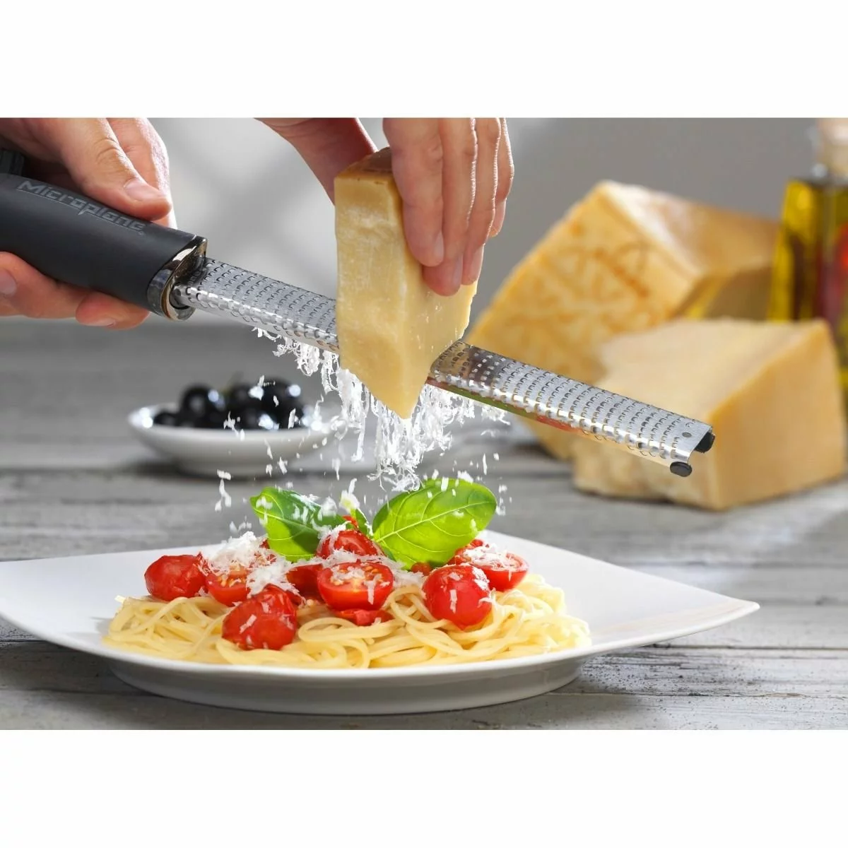 Microplane Premium Series Zester & Grater | Black 4 Microplane Premium Series Zester & Grater | Black - Image 2