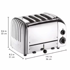 Dualit NewGen Classic 4-Slice Toaster | Chrome -Food Prep Tools Shop 4chrome4