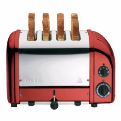 Dualit NewGen Classic 4-Slice Toaster | Candy Apple Red -Food Prep Tools Shop 4red2