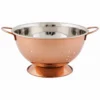 Danica Brands Now Designs By Danica Large Stainless Steel Colander | Rose Gold -Food Prep Tools Shop 5163008 now designs colander large rose gold main