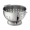 All-Clad Stainless Steel Colander | 3 Qt. -Food Prep Tools Shop 5603c all clad stainless steel 3 qt colander 2