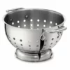 All-Clad Stainless Steel Colander | 5 Qt. 1 All-Clad Stainless Steel Colander | 5 Qt. -Food Prep Tools Shop 5605c all clad stainless steel 5 qt colander 1