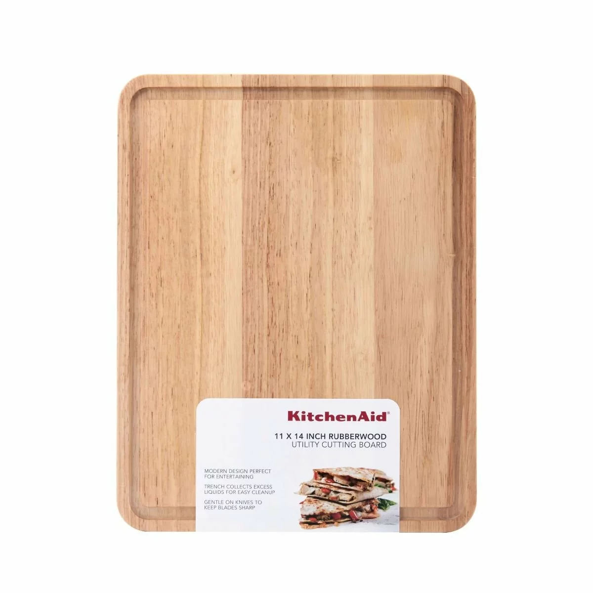 KitchenAid Non-Electrics KitchenAid Classic Wood Cutting Board | 11" X 14" 7 KitchenAid Non-Electrics KitchenAid Classic Wood Cutting Board | 11" X 14" - Image 5
