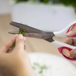 Veritable® 5-Blade Herb Scissors -Food Prep Tools Shop 5blade3edit