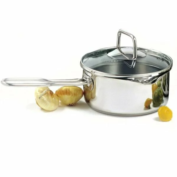 Norpro Krona S/S Vented Sauce Pan With Straining Lid 1.5qt 3 Norpro Krona S/S Vented Sauce Pan With Straining Lid 1.5qt