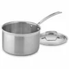 Cuisinart MultiClad Pro Triple Ply Stainless Steel 4 Qt. Saucepan -Food Prep Tools Shop 61jj7eff12l. ac sl1500