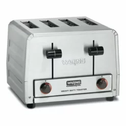 Waring Commercial Stainless Steel Heavy-Duty Toaster | 4-Slot