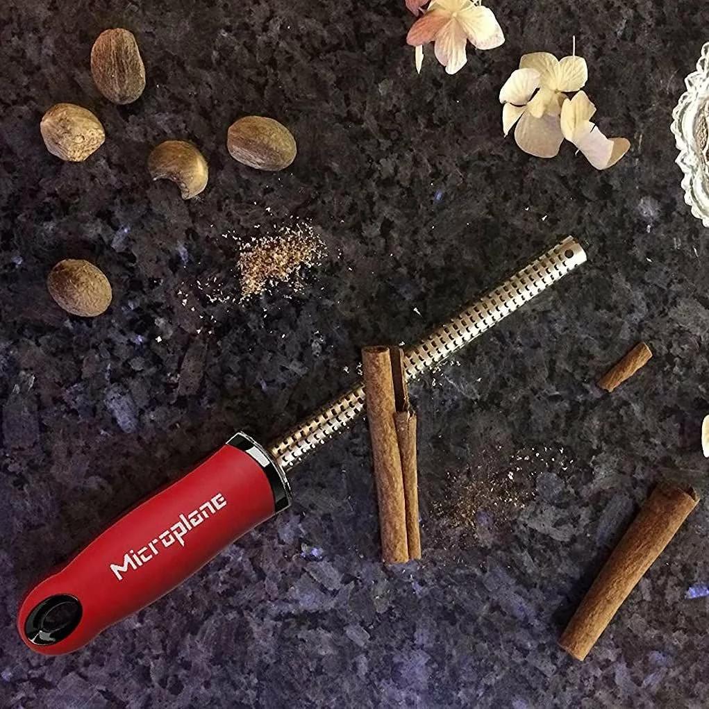 Microplane Premium Series Spice Grater | Red 6 Microplane Premium Series Spice Grater | Red - Image 4