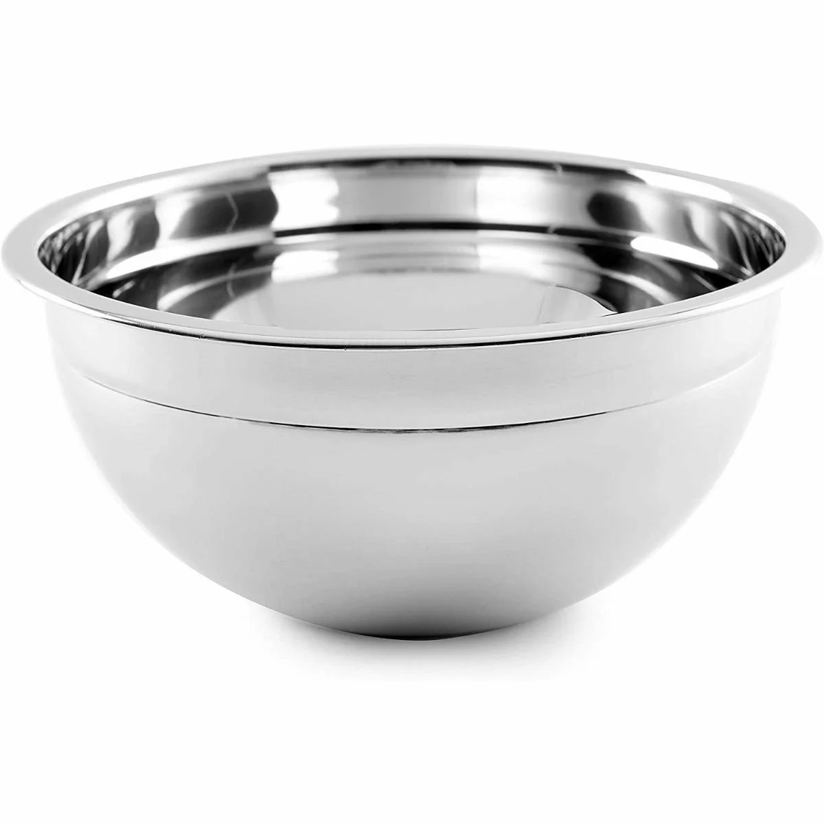 Norpro Stainless Steel Mixing Bowl | 8 Qt. 3 Norpro Stainless Steel Mixing Bowl | 8 Qt.