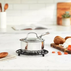 Cuisinart Forever Stainless Saucepan With Cover | 1 Qt. -Food Prep Tools Shop 71ktt tkyl. ac sl1500